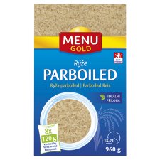 Menu Gold Rice Parboiled 8 x 120g (960g)