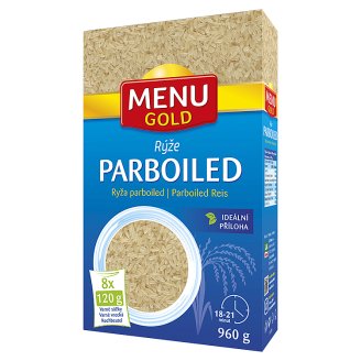 Menu Gold Rýže parboiled 8 x 120g