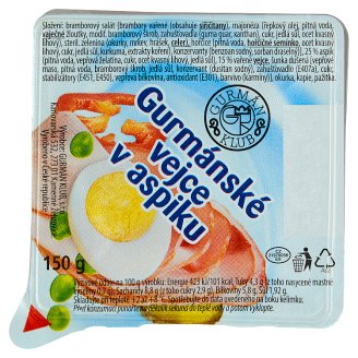 Gurmán Klub Gurmánské vejce v aspiku 150g