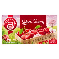 TEEKANNE Sweet Cherry, World of Fruits, 20 Tea Bags, 50g