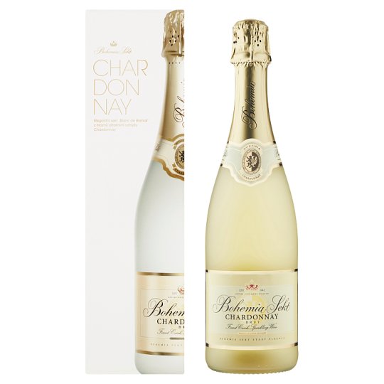 Bohemia Sekt Chardonnay jakostní šumivé víno bílé brut 0,75l