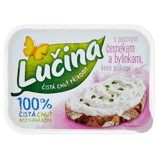 Lučina S česnekem a bylinkami 120g
