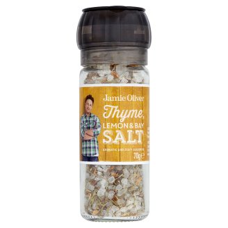 Jamie Oliver Mlýnek tymián, citron, bobkový list a sůl 70g