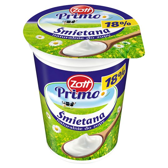 Zott Primo Sour Cream 18% 330g