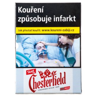 Start by Chesterfield Red 70 cigarety s filtrem 20 ks