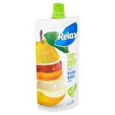 Relax 100% pyré mrkev hruška banán jablko 120g