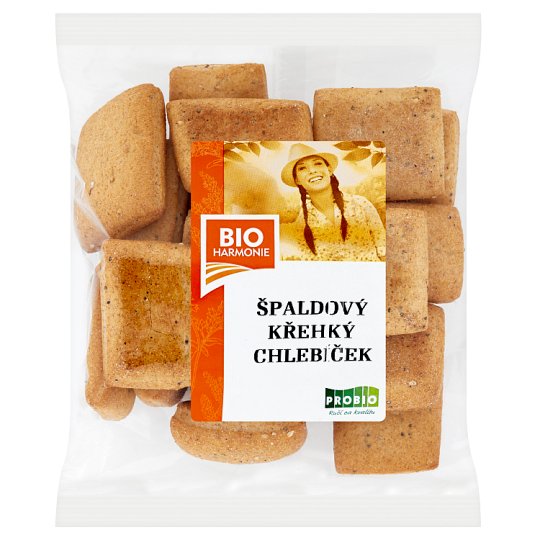 Bio Harmonie Špaldový křehký chlebíček 120g