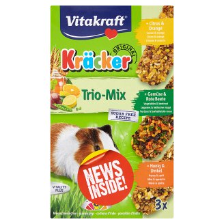Vitakraft Kracker 3x med/citrus/zelenina 168g
