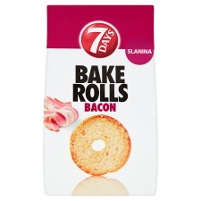 7 Days Bake Rolls Bacon 80g