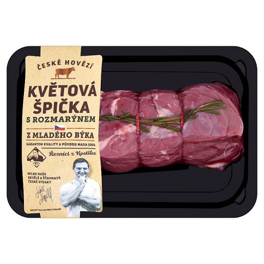 Hovězí květová špička s rozmarýnem