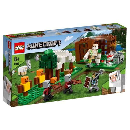 Lego Minecraft The Pillager Outpost 21159 Tesco Groceries