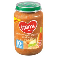 Hami Meat and Vegetable Side Dish Vegetable Broth with Veal and Croutons 200g