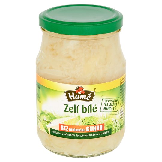 Hamé Zelí bílé bez přidaného cukru 320g