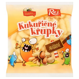 Rej Kukuřičné křupky arašídové 90g