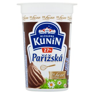 Mlékárna Kunín Pařížská šlehačka 27% 200g