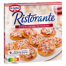 Dr. Oetker Ristorante Piccolissima Pepperoni 9 ks 216g