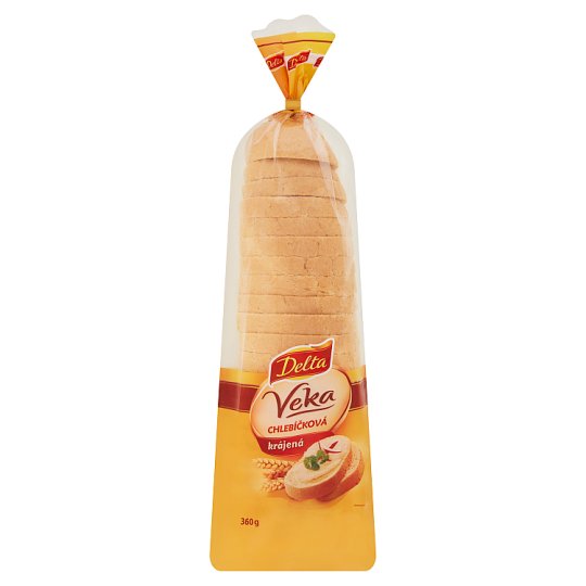 Delta Veka chlebíčková krájená 360g