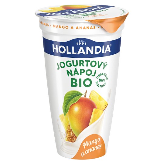 Hollandia Bio BiFi drink mango a ananas 230g