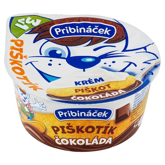 Pribináček Piškotík Chocolate 100g