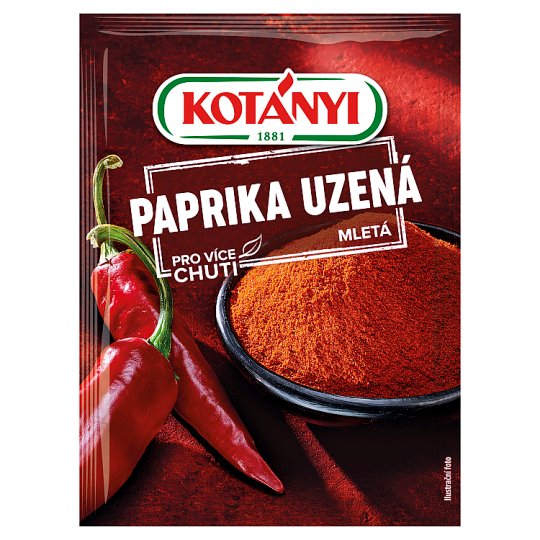 Kotányi Paprika uzená sladká, mletá 25g Tesco Potraviny