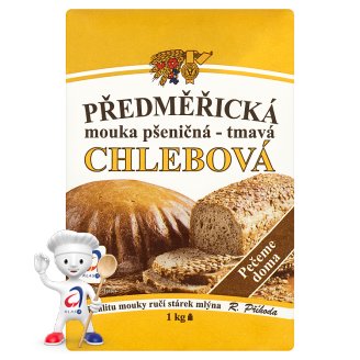 Mlýny J. Voženílek Předměřická mouka pšeničná - tmavá chlebová 1kg