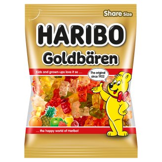 Haribo Goldbären želé s ovocnými příchutěmi 200g