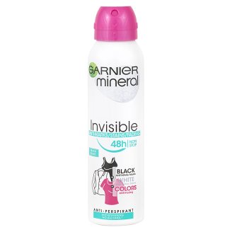 Garnier Mineral Invisible Black White Colors Spray Fresh minerální deodorant 150ml