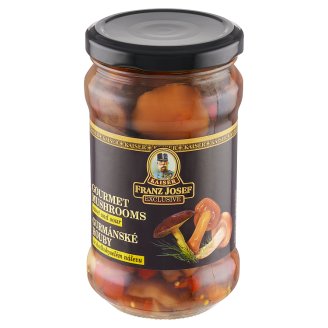 Kaiser Franz Josef Exclusive Směs lesních hub v kořeněném sladkokyselém nálevu 280g