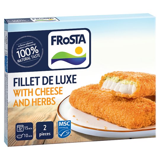Frosta Fillet de Lux with Cheese and Herbs 2 pcs 220g