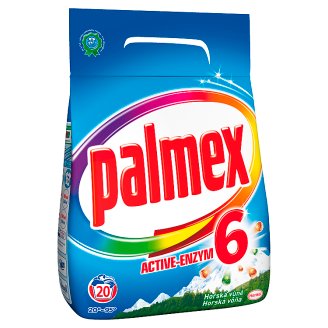 Palmex Horská vůně prací prášek na bílé a stálobarevné prádlo 20 praní 1,4kg