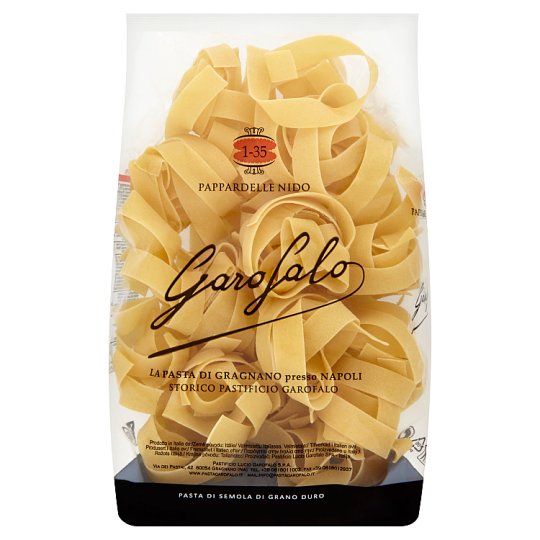 Garofalo Pappardelle Nido Dried Semolina Pasta 500g Tesco Groceries