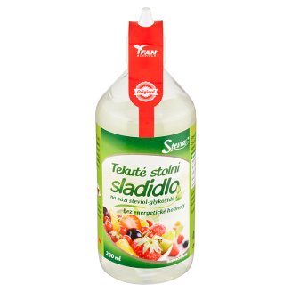 FAN Sladidla Tekuté stolní sladidlo na bázi steviol glykosidů 200ml