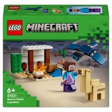 LEGO Minecraft 21251 Steve a výprava do pouště