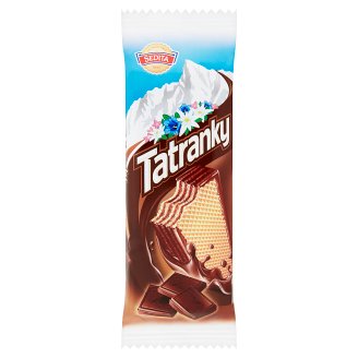 Sedita Tatranky Oplatky s krémovou náplní s kakaem a čokoládou 45g