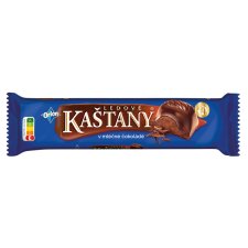 ORION LEDOVÉ KAŠTANY Bar in Milk Chocolate with Cocoa-Hazelnut Filling 45g