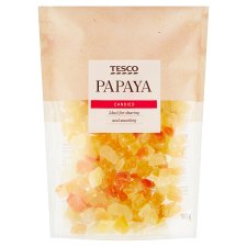 Tesco Papaya Candied 150g