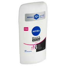 Nivea Black & White Invisible Clear Antiperspirant Stick 50ml