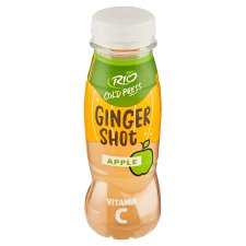 Rio Cold Press Ginger Shot jablková šťáva lisovaná za studena se zázvorem a vitaminem C 180ml
