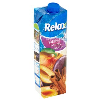Relax Jablko švestka skořice 1l
