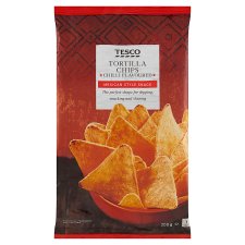 Tesco Tortilla Chips Chilli Flavoured 200g