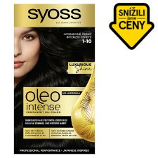 Syoss Oleo Intense barva na vlasy Intenzivně Černý 1-10