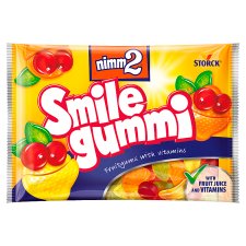 nimm2 Smilegummi ovocné bonbóny 100g