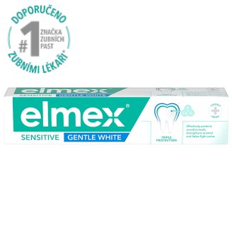 elmex Sensitive Whitening speciální zubní pasta pro každodenní ochranu citlivých zubů 75ml