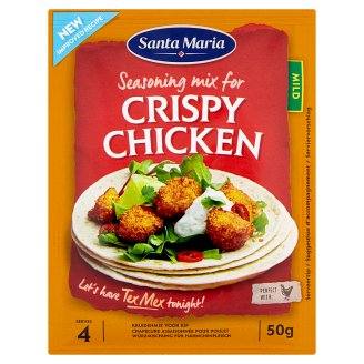 Santa Maria Crispy chicken mild kořenící přípravek 50g