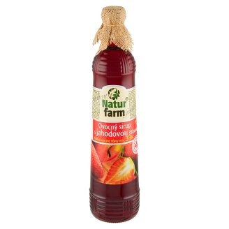 Natur Farm Ovocný sirup s jahodovou šťávou 0,7l