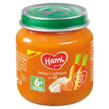 Hami Meat and Vegetable Side Dish Carrots with Chicken and Rice 125g