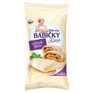 Nowaco Dobroty Babičky Kláry Listové těsto 400g