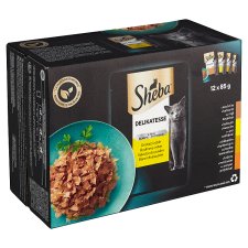 Sheba Delikatesse Poultry Selection in Jelly 12 x 85g (1.02kg)