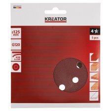 Kreator Brusný kotouč 125 mm G120 5 ks