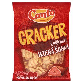 Canto Cracker s příchutí uzená šunka 140g